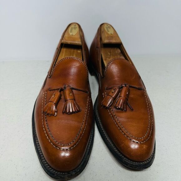 Alden 662 - Tassel Loafer - Tan Calfskin - Picture 3 of 9